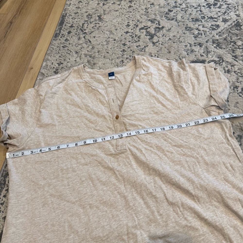 Old Navy Beige T-Shirt Maxi Dress NWT Women’s Plus Size XXL Casual Beachy Cotton - Picture 9 of 9